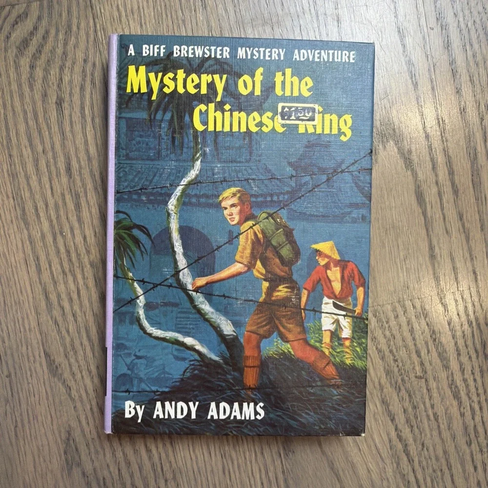 Mystery Of The‎ Chinese Ring-A Biff Brewster Mystery Adventure-RARE, EUC HC OOP